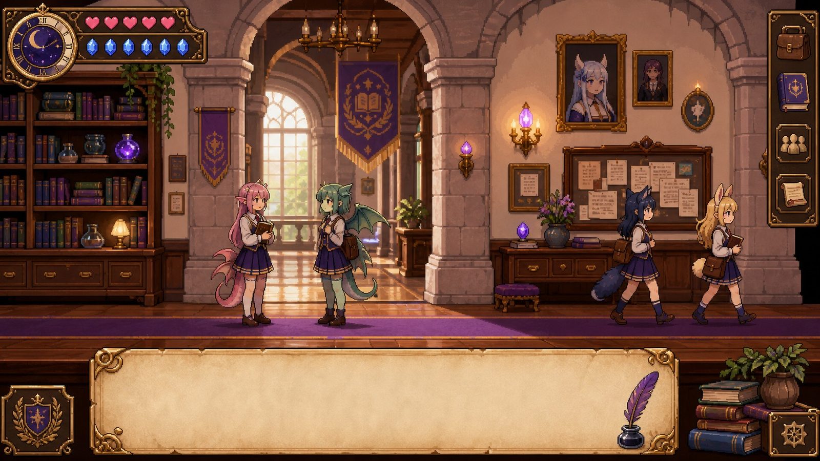 魔法兽娘学院MagicalMonster 章节事件 场景图 7